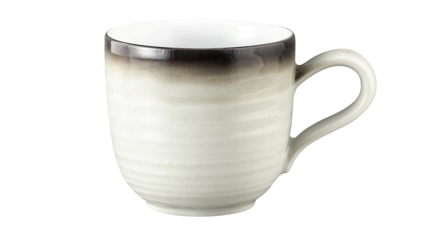 Keramiktasse mit Henkel, neutral gestaltet