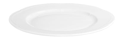 Weißer, leerer Porzellanteller, Gastronomie