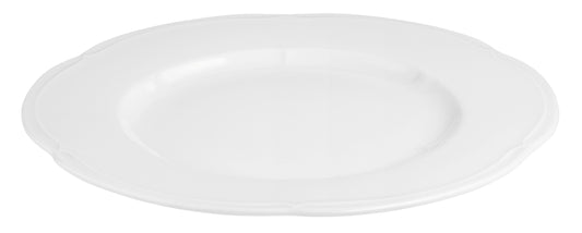 Weiße Servierplatte für Gastronomie