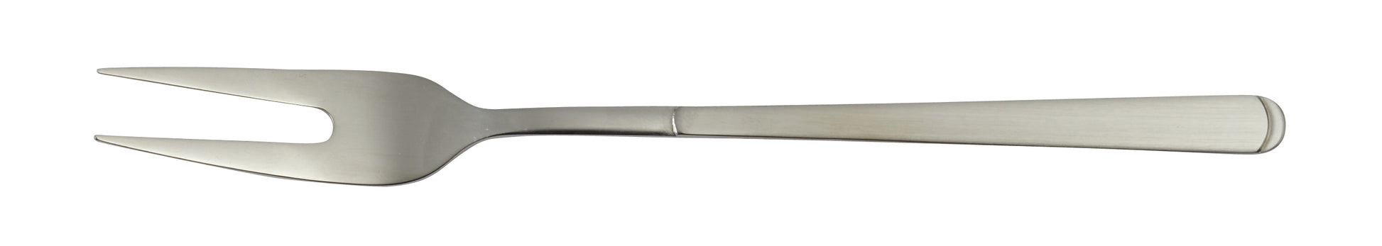 Metallgabel mit zwei Zinken.