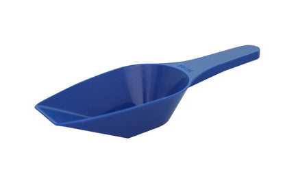 Blaue Schaufel für Gastronomiebedarf.