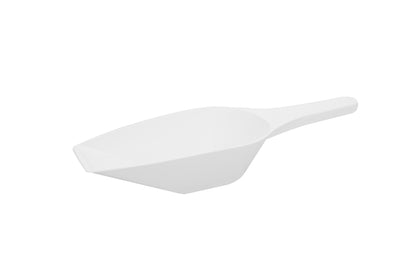 Weiße Schaufel für Gastronomiebedarf.