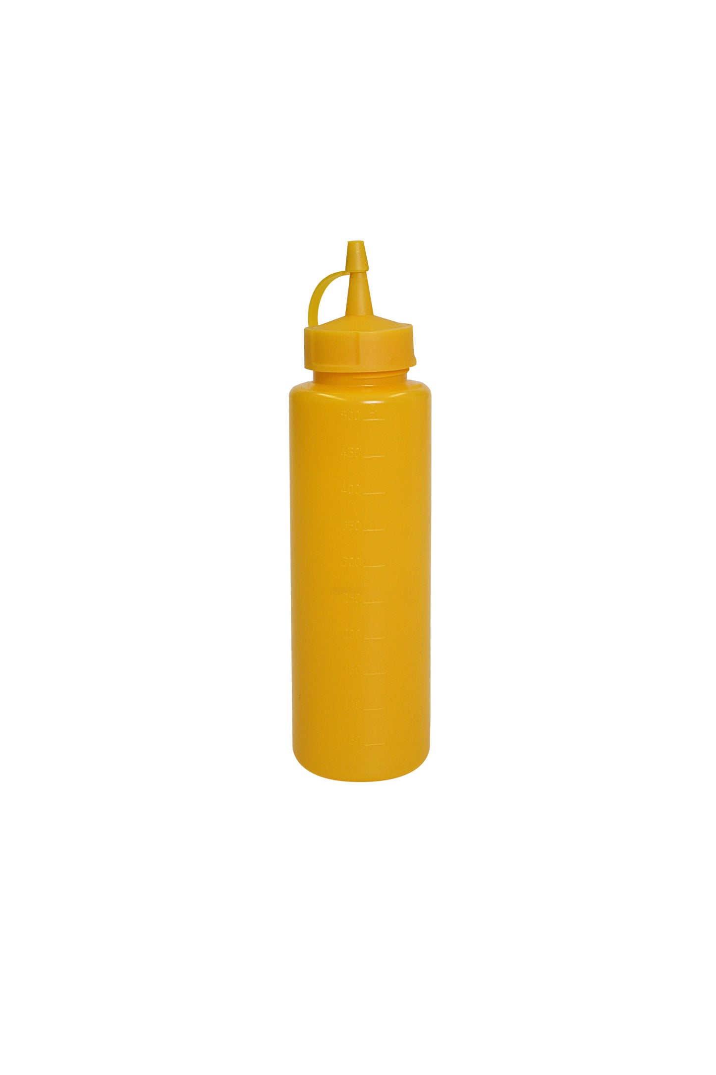 Gelbe Ketchupflasche für Gastronomie.