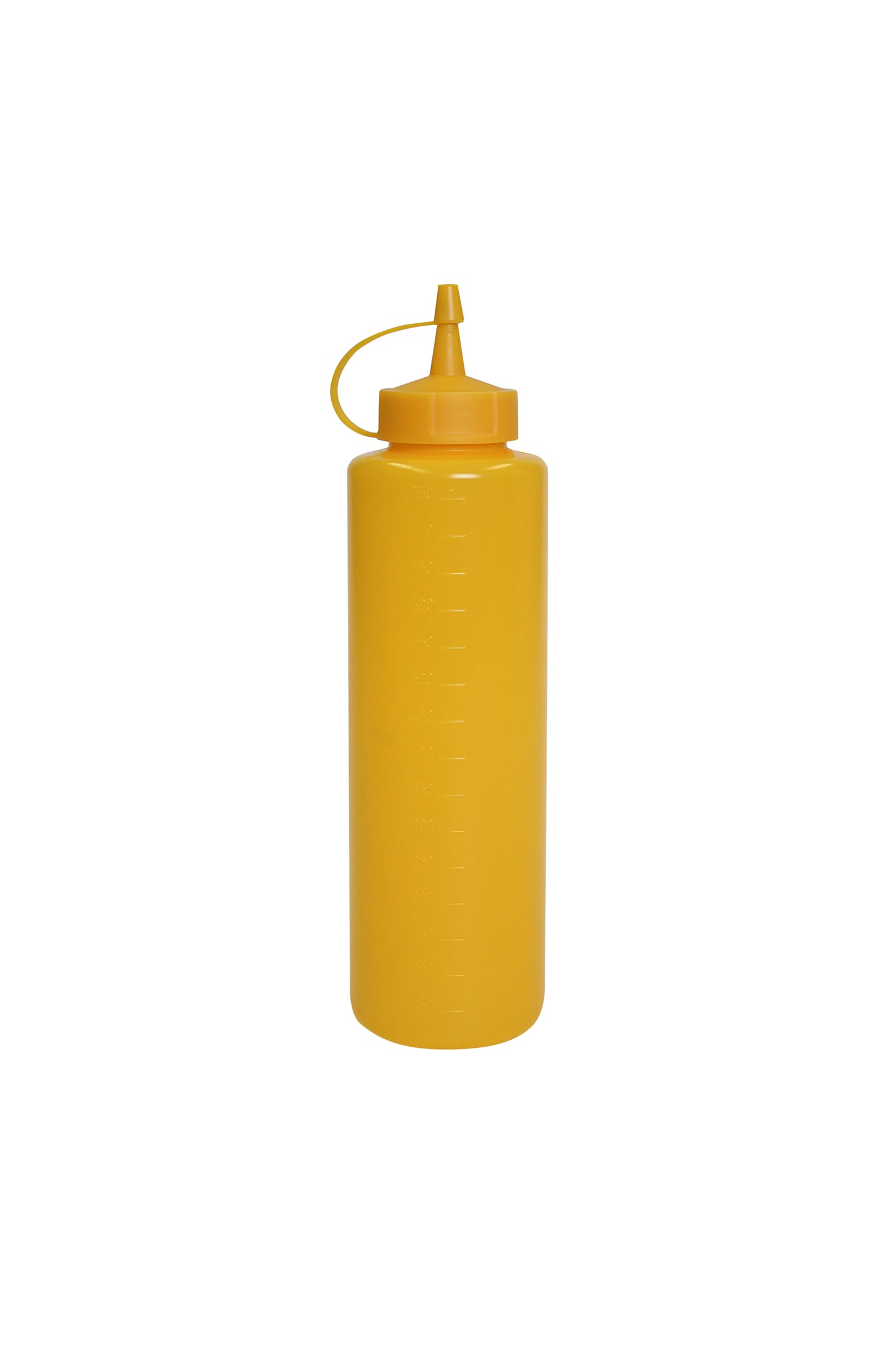 Gelbe Ketchupflasche für Gastronomie.