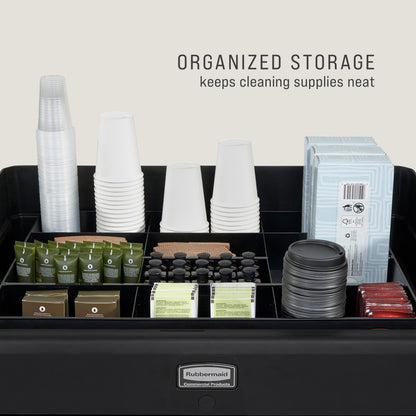 Amenity‑Organizer für Housekeeping‑Wagen
