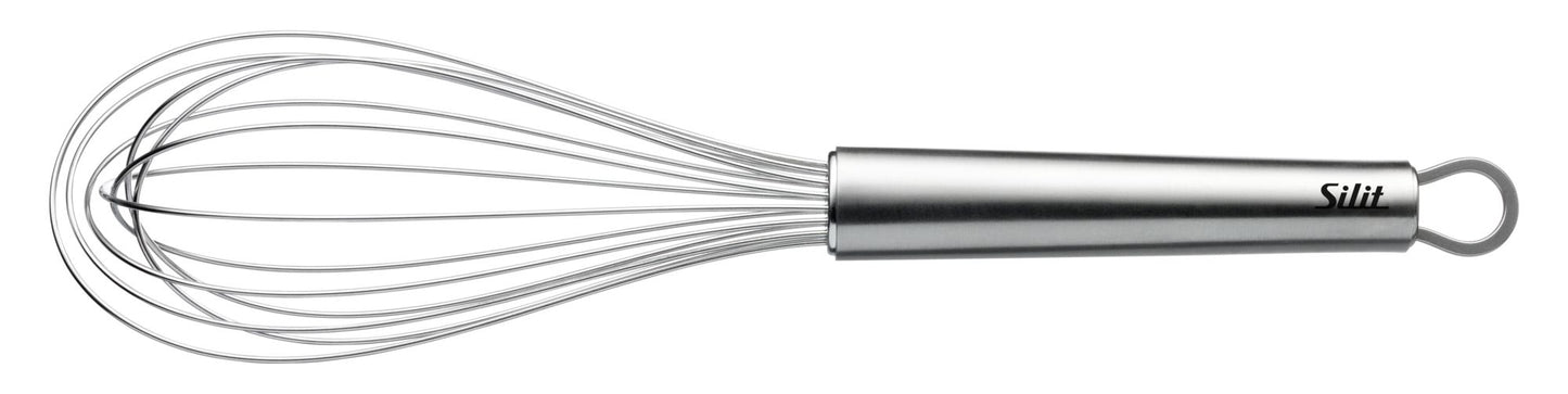 Metallischer Schneebesen für Gastronomie