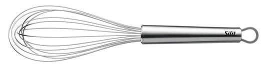 Metallischer Schneebesen für Gastronomie