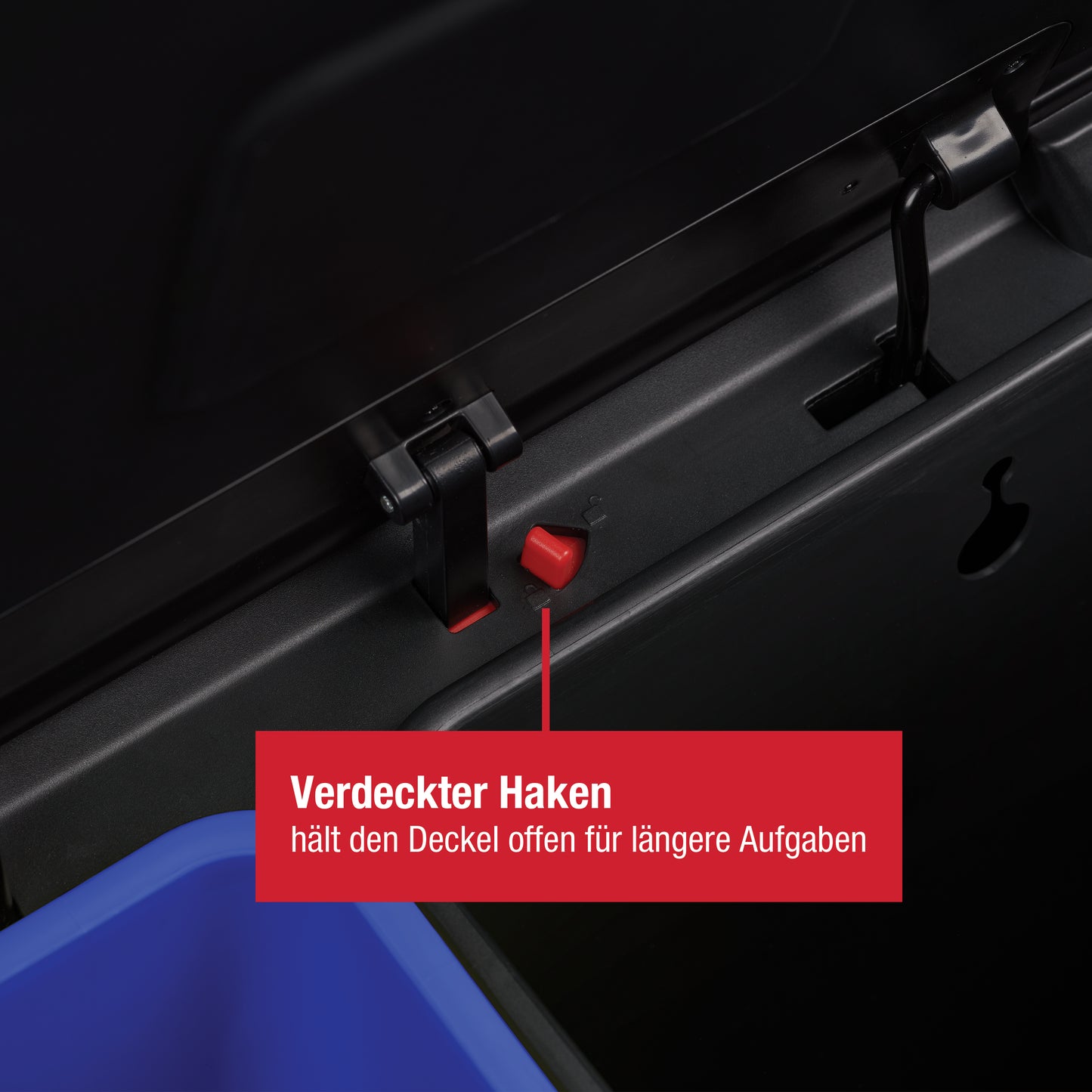 Edelstahl‑Tretabfalleimer mit 2 Innenbehältern für Abfall & Recycling, 60 l, anthrazitfarben