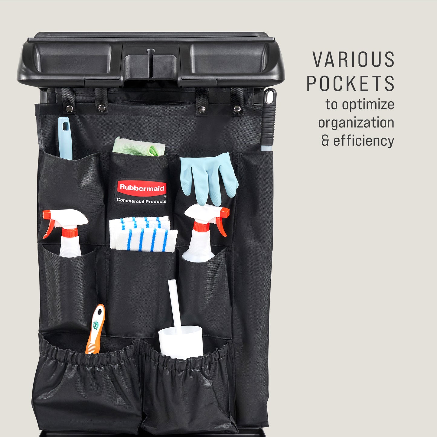 9‑Taschen‑Organizer für Housekeeping‑Wagen