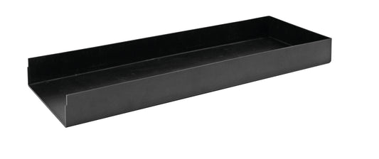 Schwarze Gastronomie-Servierplatte.