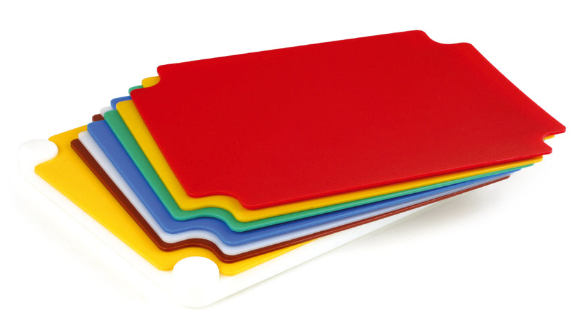 Bunte Schneidebretter für Gastronomie.