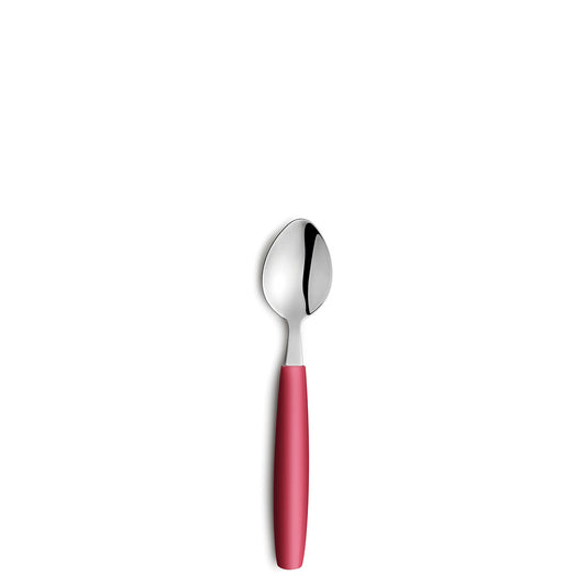 Löffel mit pinkem Griff