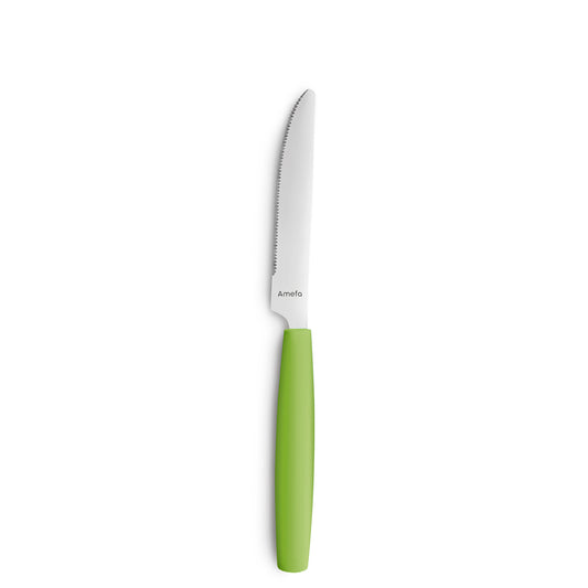 Küchenmesser mit grünem Griff