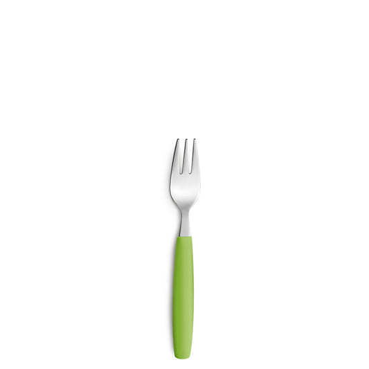 Gabel mit grünem Griff