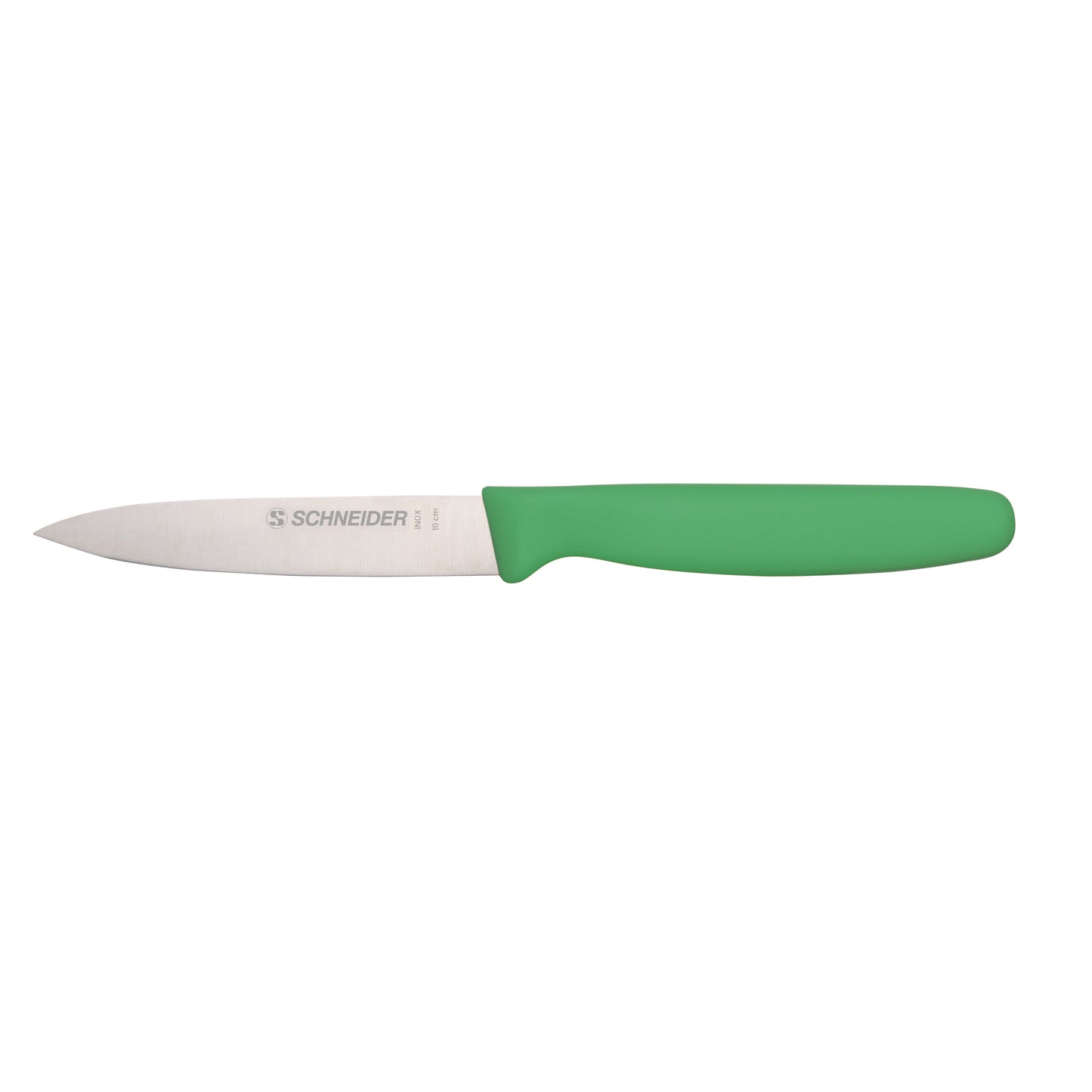 Grünes Küchenmesser für Gastronomie.