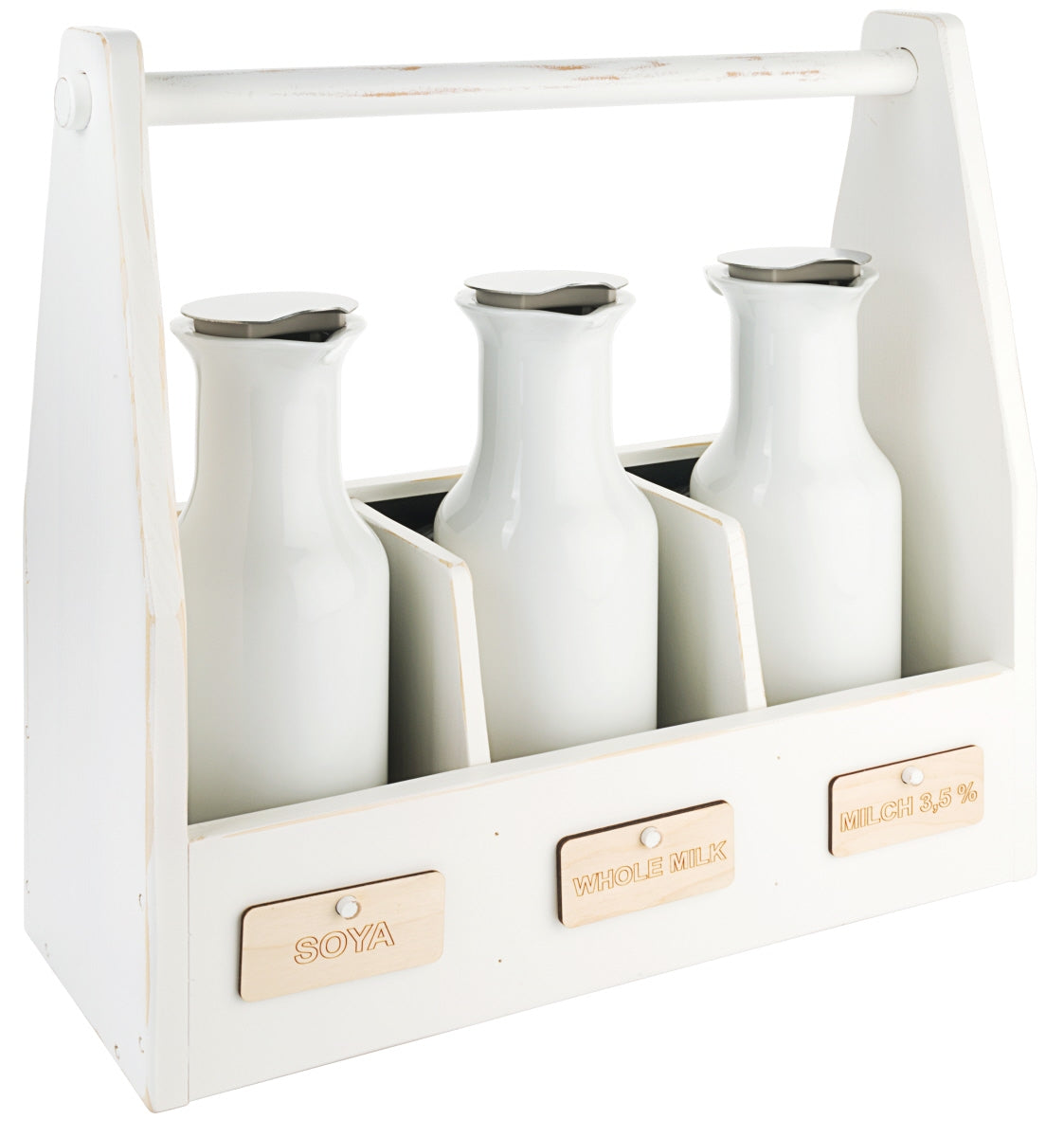 Milchflaschen in B2B Gastronomie