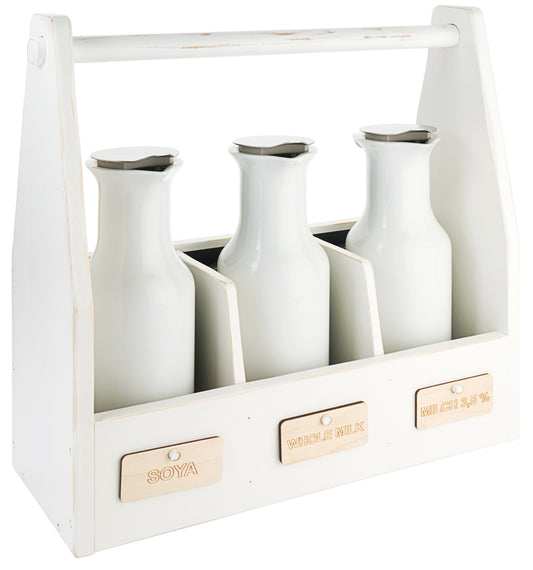 Milchflaschen in B2B Gastronomie