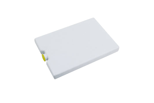 Weißes Gastronomie-Produkt, rechteckig.