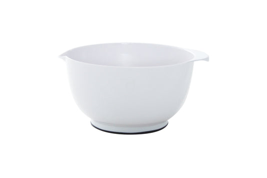 Weiße Rührschüssel für Gastronomie.