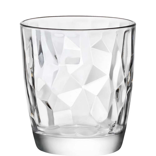 Geometrisch facettiertes Glas
