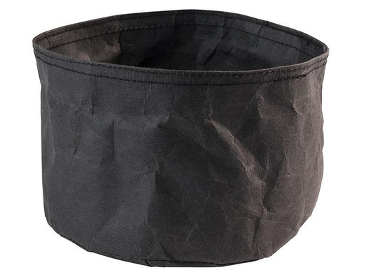 Schwarze Stoff-Serviettenhalterbox