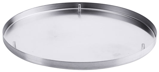 Rundes Edelstahltablett für Gastronomie