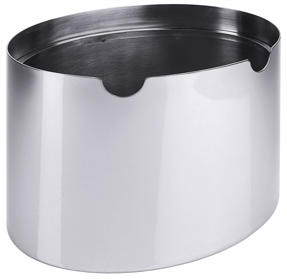 Aschenbecher aus Edelstahl