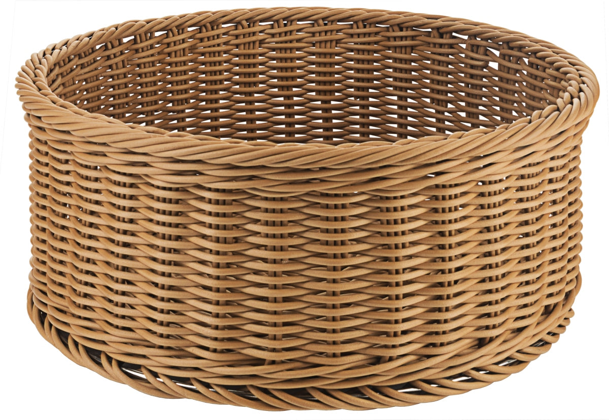 Runder Korb aus Rattan