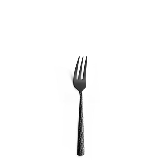 Gabel auf weißem Hintergrund, minimalistisch
