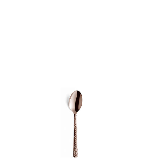 Silberlöffel auf weißem Hintergrund