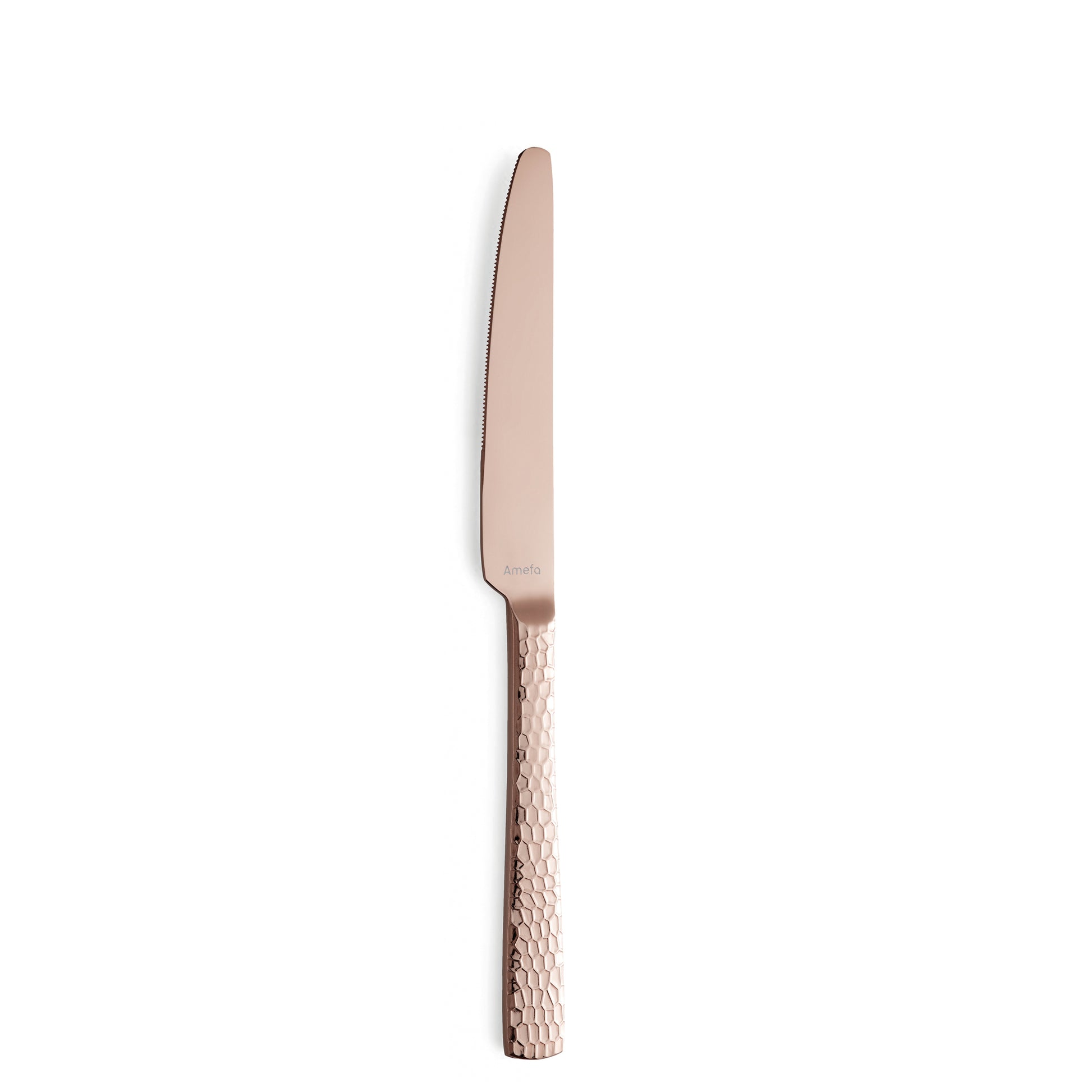 Messer mit rosegoldener Klinge