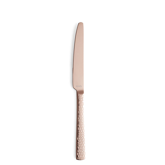 Messer mit rosegoldener Klinge