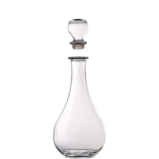 Karaffe mit Stopfen, transparent.