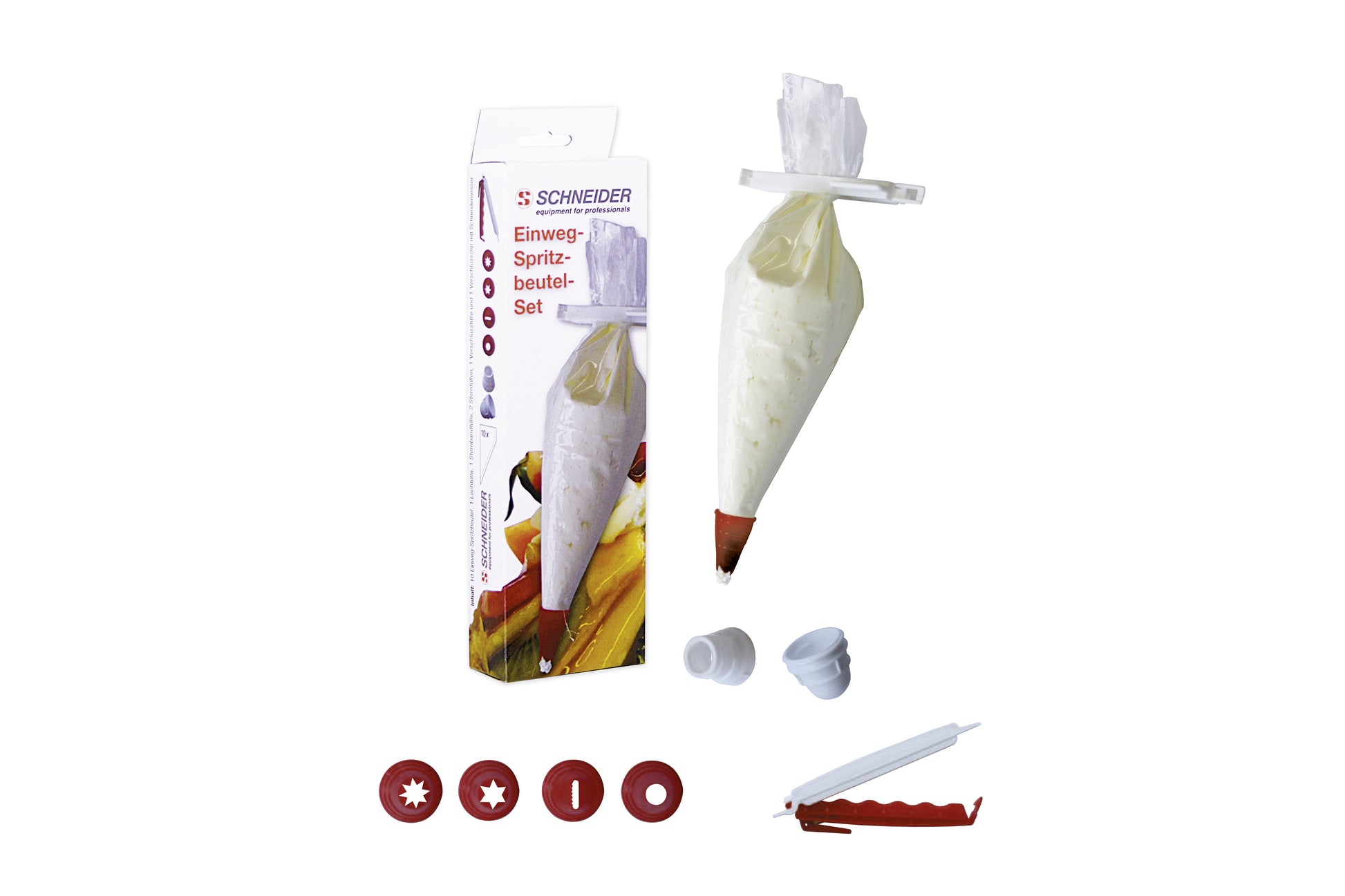 Spritzbeutel-Set für Gastronomie.