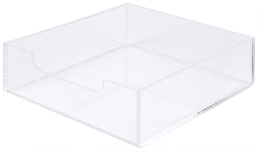 Leere transparente Aufbewahrungsbox