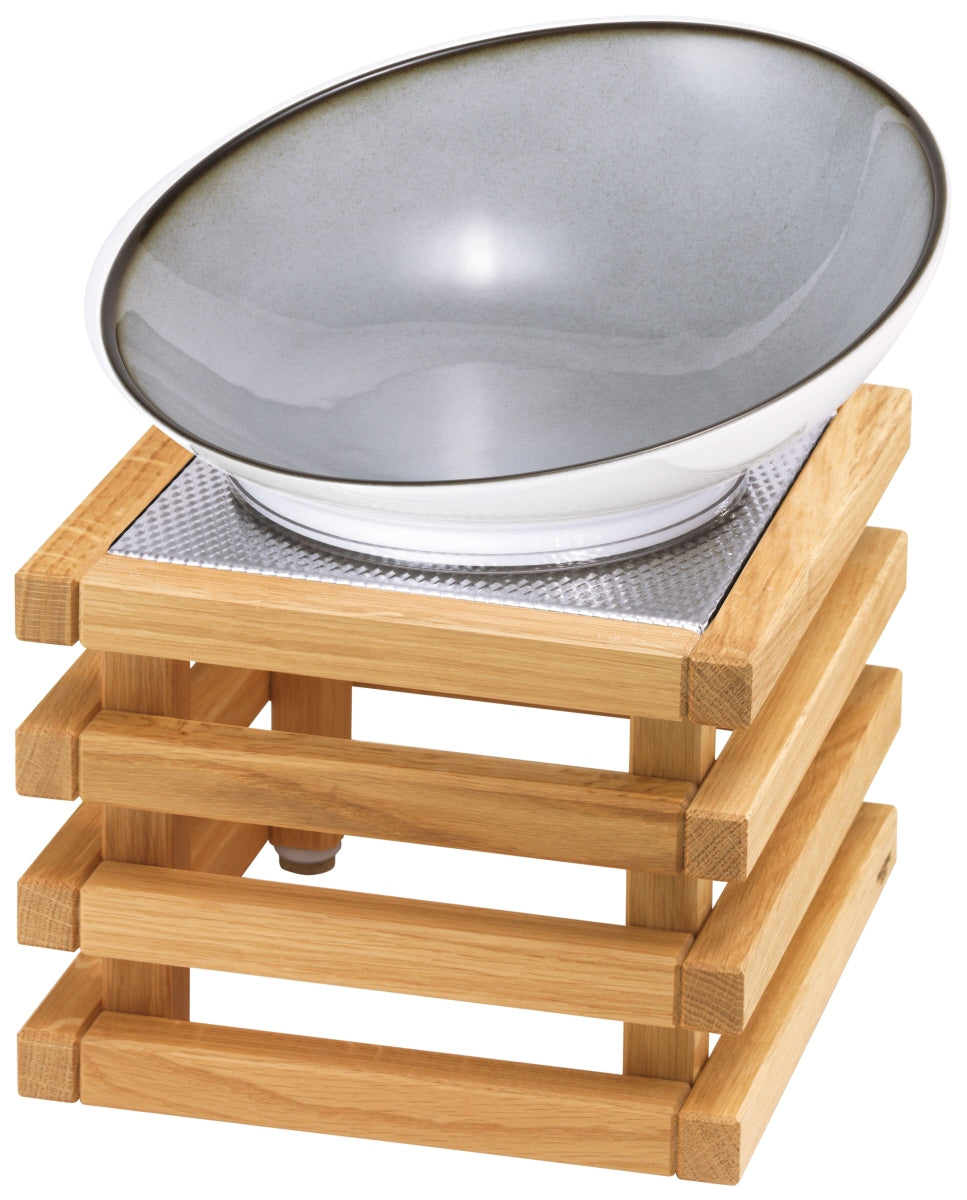 Gastronomische Waage auf Holzständer