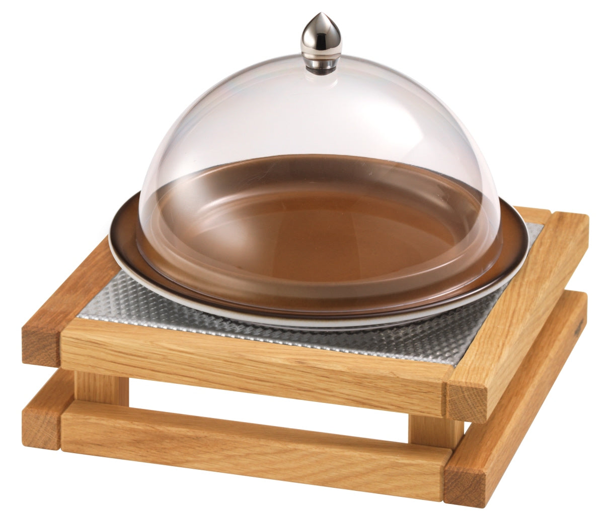 Käsefondue mit Holzständer