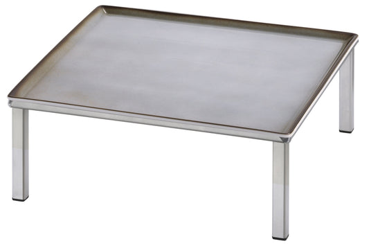 Metallischer Gastro-Tisch, B2B, professionell