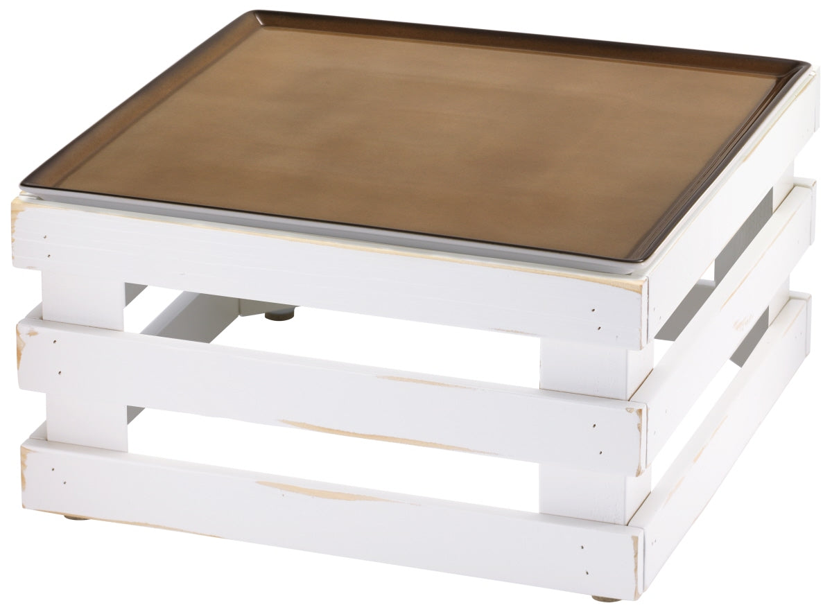 B2B Gastronomie Waage auf Holzpalette