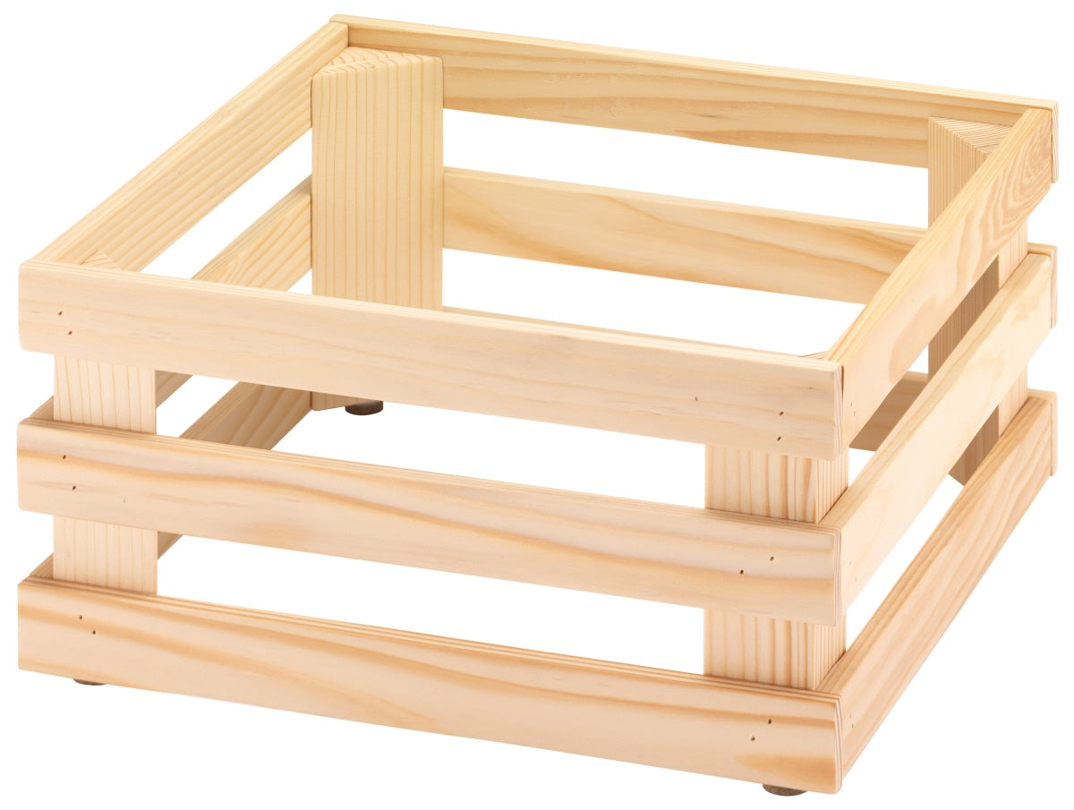 Holzkiste für Gastronomiebedarf