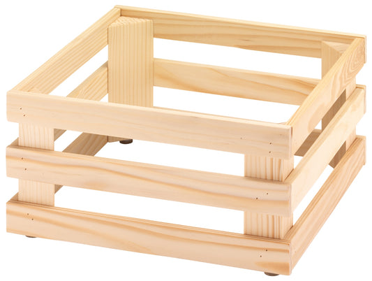 Holzkiste für Gastronomiebedarf