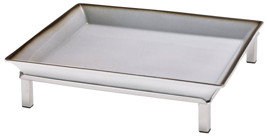 Metallischer Serviertablett für Gastronomie