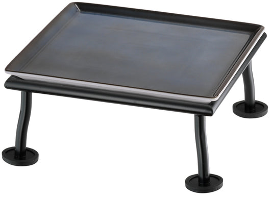B2B Gastro Serviertable, schwarzes Design