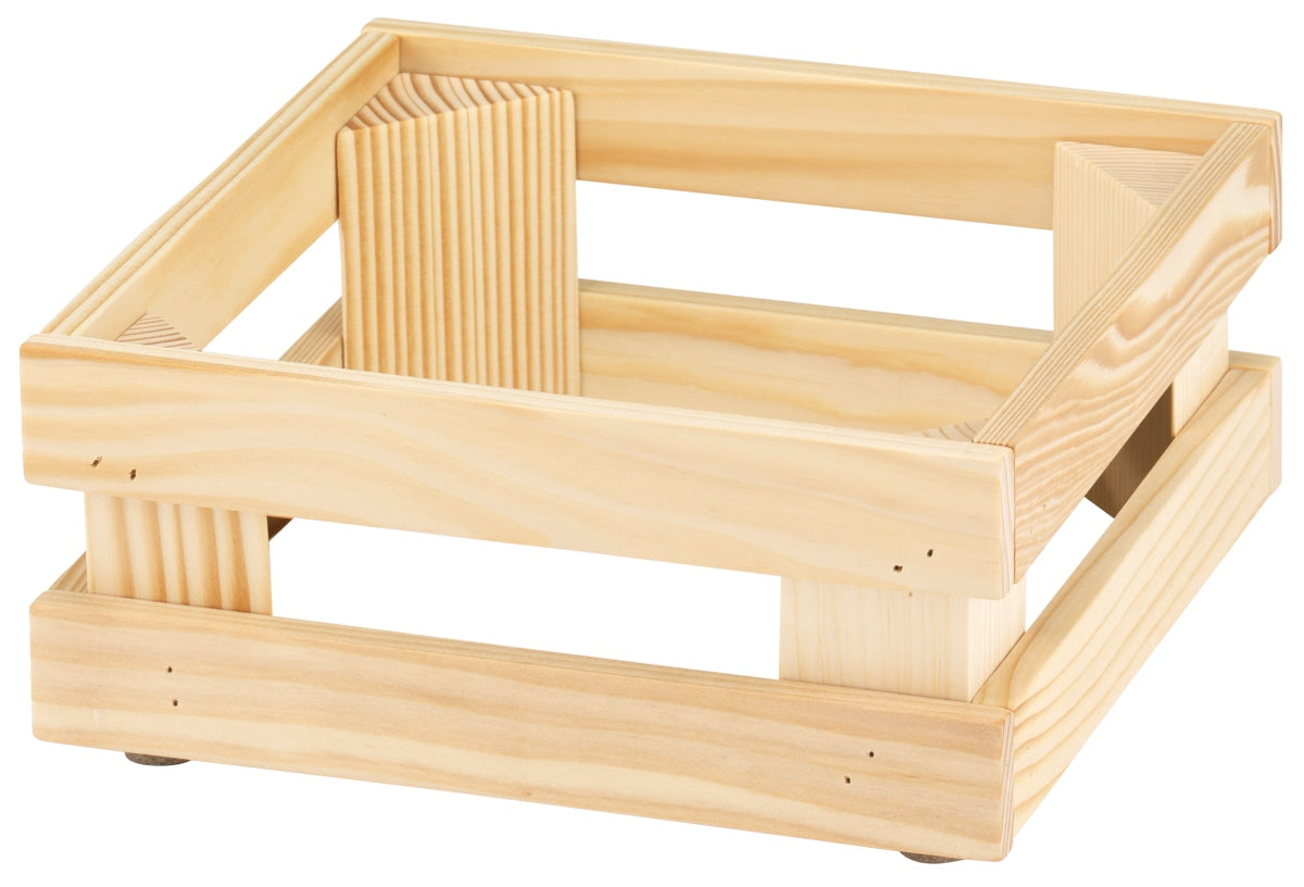 Holzkiste für Gastronomiebedarf