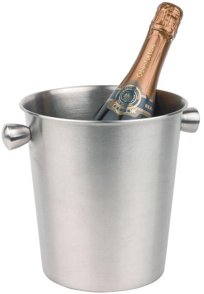 Sektflasche in Eiskübel