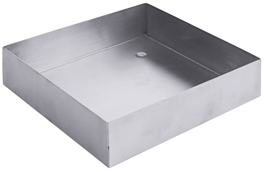 Metallische Servierplatte für Gastronomie