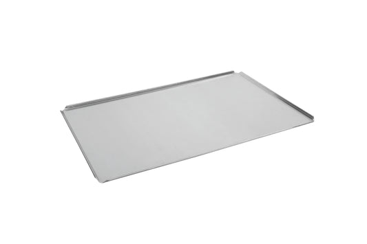 Edelstahlblech für Gastronomiebedarf.