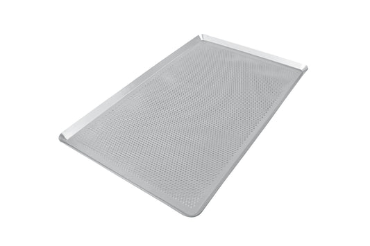 Gastronomie-Backblech mit Löchern.