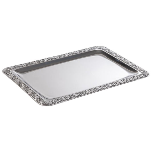 Tablett -SCHÖNER ESSEN-, 35 x 24 cm, H: 1 cm