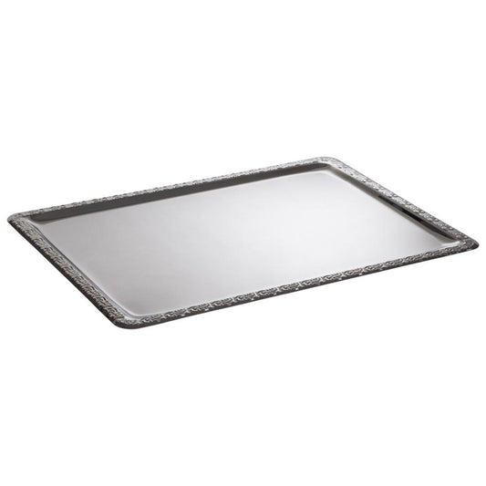 Tablett -SCHÖNER ESSEN-, 63,5 x 44,5 cm, H: 1 cm